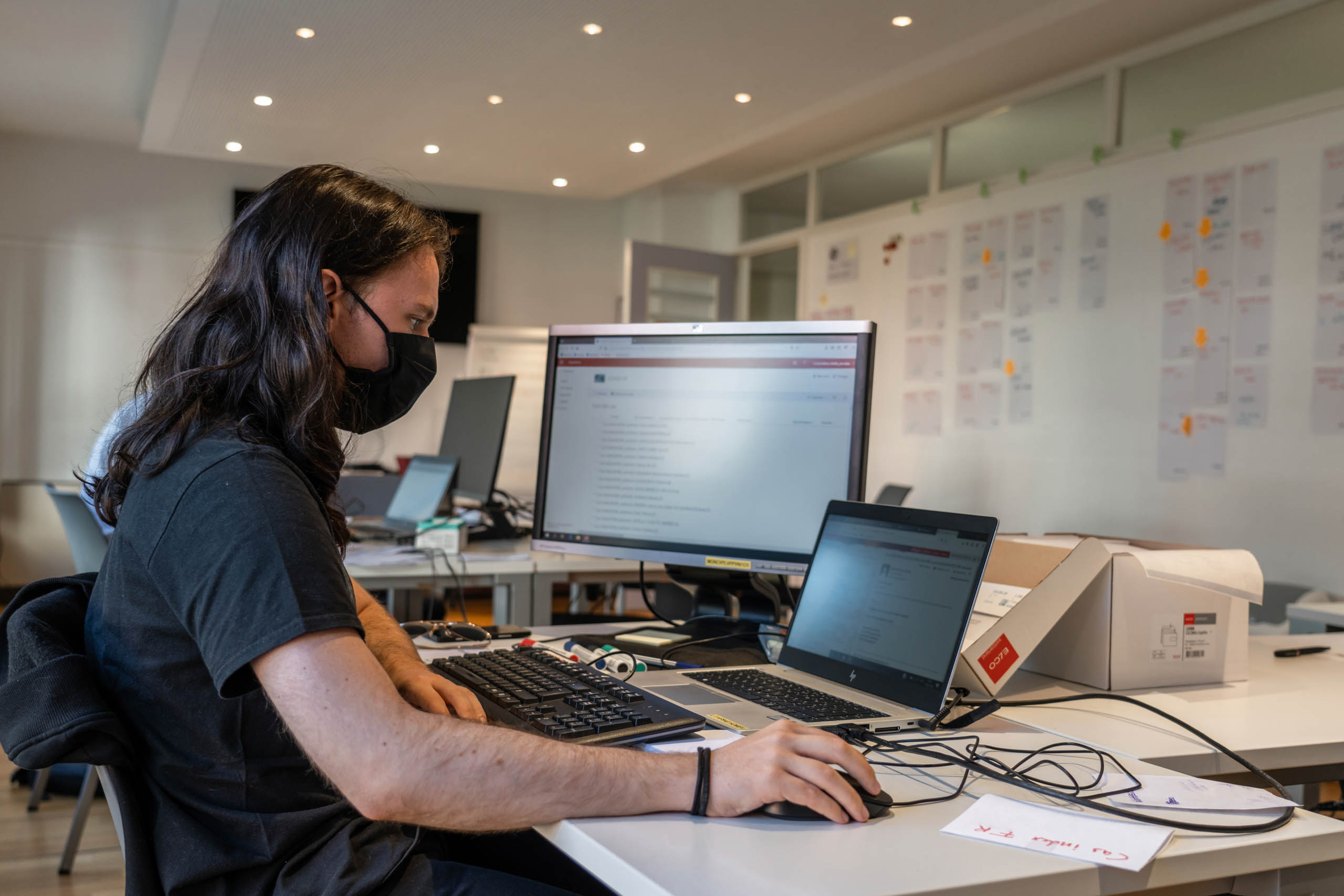 Promotion santé Valais avait déjà pour mission d'assurer le traçace des contacts pour les cas de tuberculose. (© Etienne Bornet)