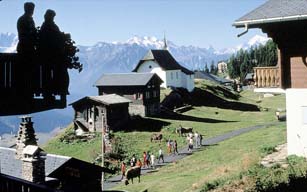 Site de la chapelle de Bettmeralp